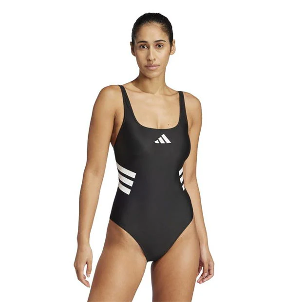 adidas 3-Stripes U-back Swimsuit Womens