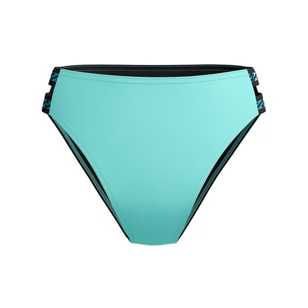 Speedo Solid Logo Elastic High Waist Bottom