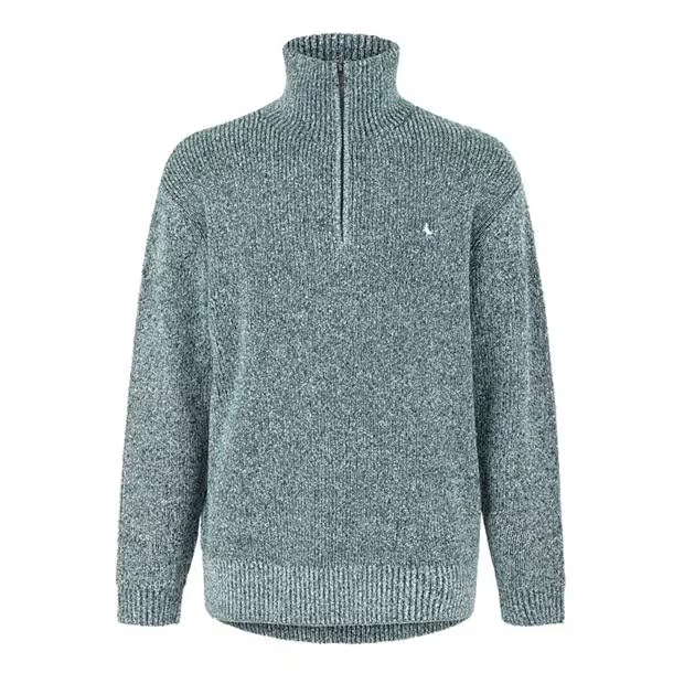 Jack Wills Two Tone quarter Zip Jumper
