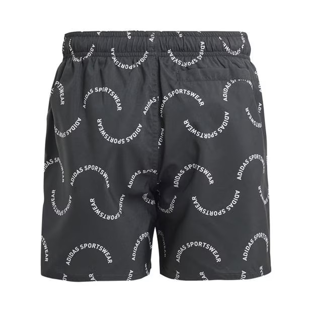 adidas Sportswear Wave Print CLX Swim Shorts Junior