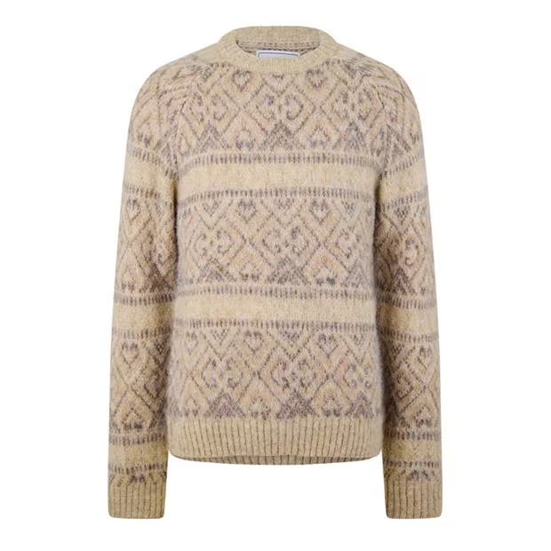 Jack Wills Tonal Jacquard Crew Sweater