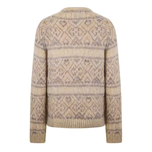 Jack Wills Tonal Jacquard Crew Sweater