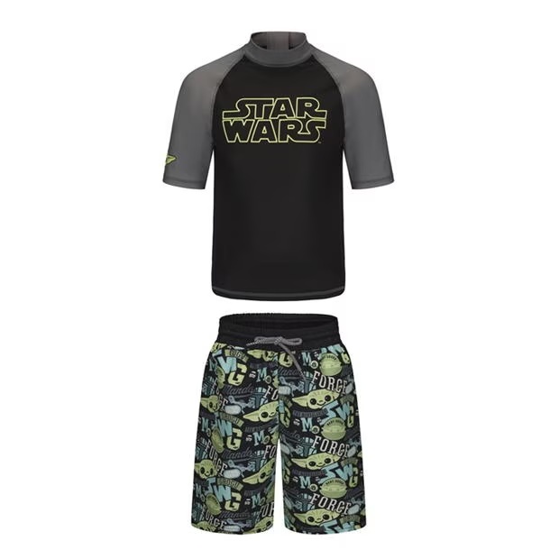 Character 2 piece Swim Rash Set Junior