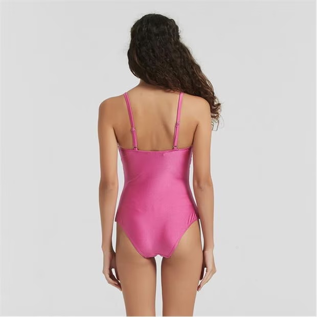 Be You Lattice Plunge Swimsuit