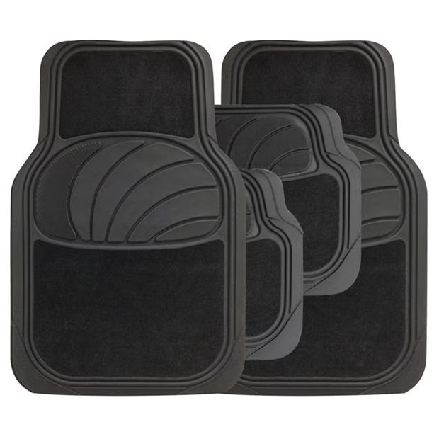 Streetwize 4 pce Azura Carpet/Carbon Mat Set