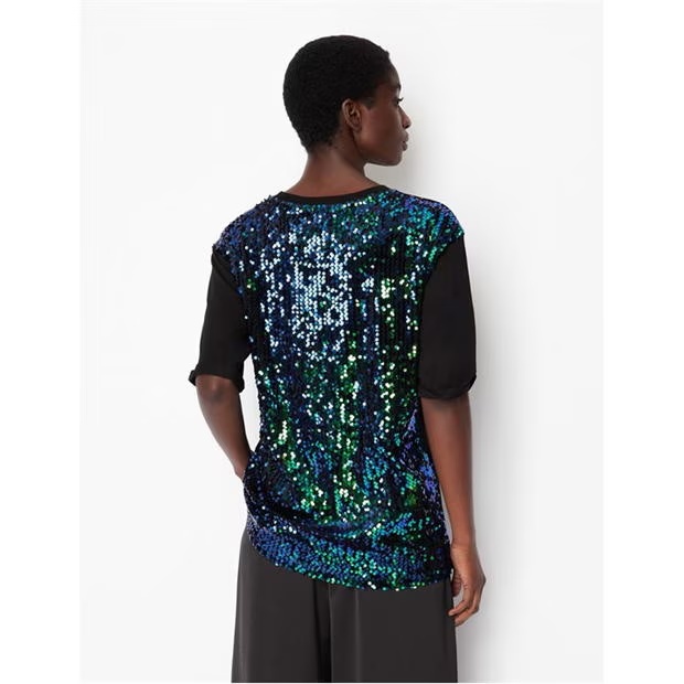 ARMANI EXCHANGE Armani Sequin T-Shirt