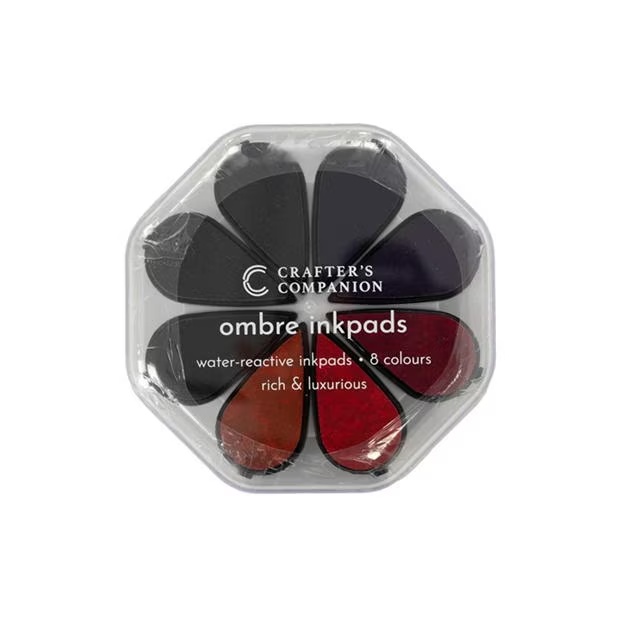 Crafters Companion Water Reactive Ombre Inkpads - Rich and Luxurious