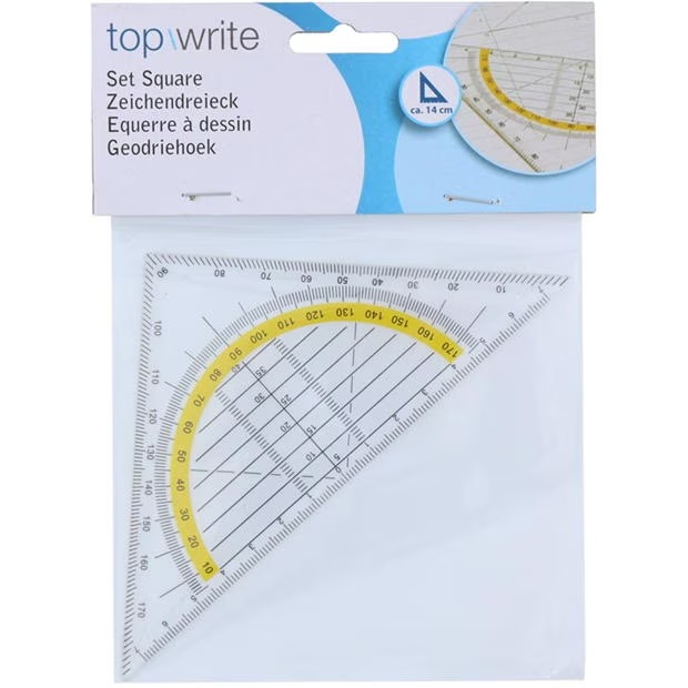 Edco Set Square 14cm 09