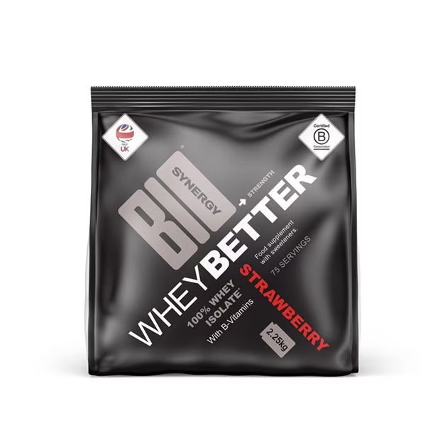 Bio-Synergy Whey Better - strawberry - 2250g - 75 servings
