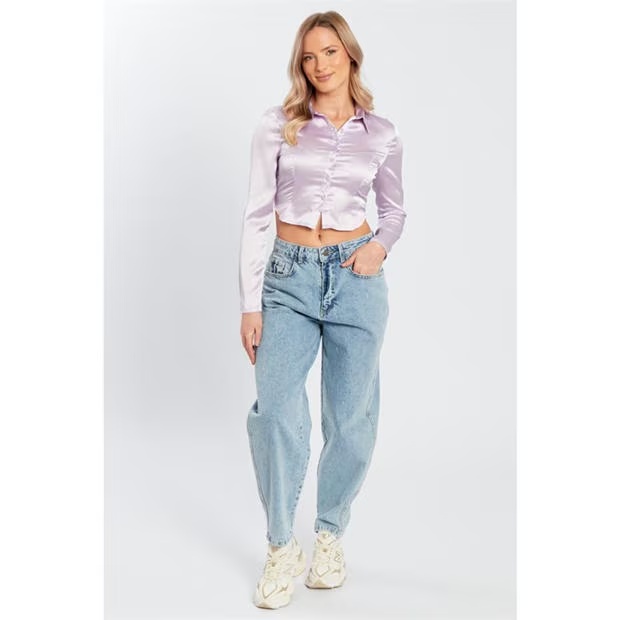 Influence Satin Shirt Ld99