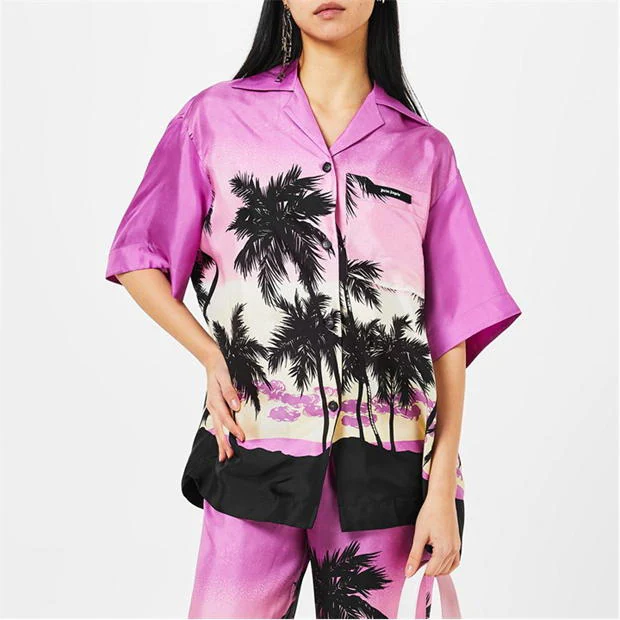 PALM ANGELS Palm Sunst Bowl Shrt Ld99