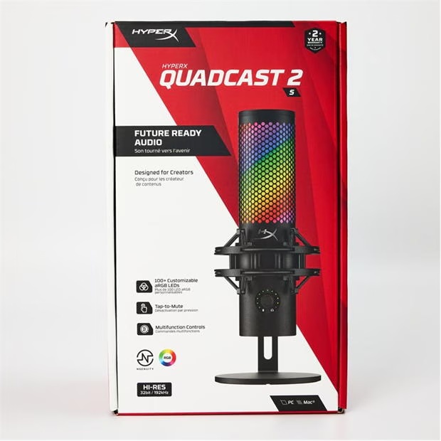 HyperX QuadCast 2S MIC 10