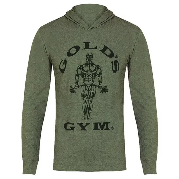 Golds Gym Gym Hood Top Mens