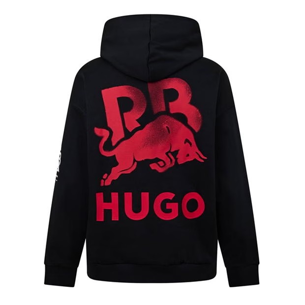 Hugo Racing Bulls Graphic Print Hoodie