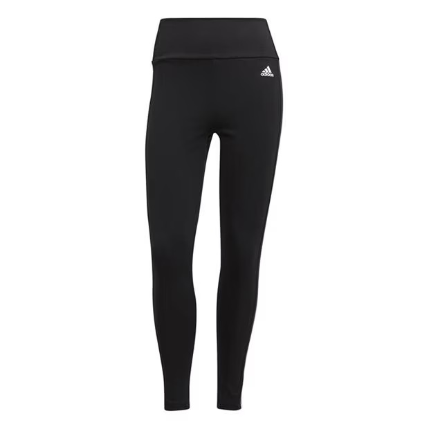 adidas Designed to Move High-Rise 3-Stripes 7/8 Sport Tig
