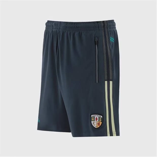 ONeills Antrim Nepal GAA Poly Shorts Junior