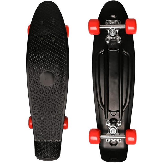 M.Y 22 Retro Cruiser Skateboard - Black