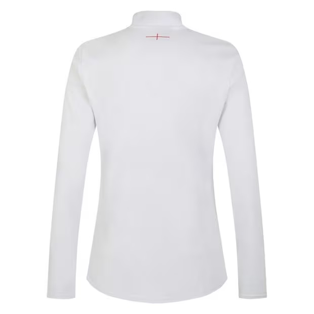 Umbro England Rugby Red Roses Warm Up Mid Layer Top 2023 Womens