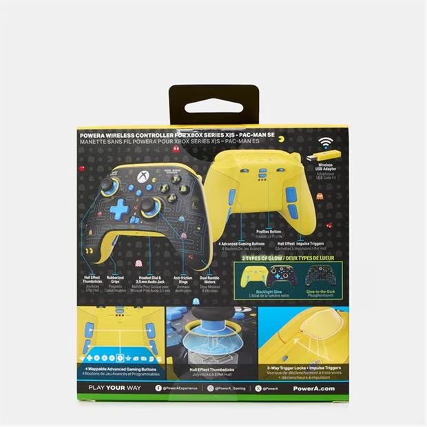 PowerA Wireless Controller for Xbox Series X/S â PAC-MAN SE