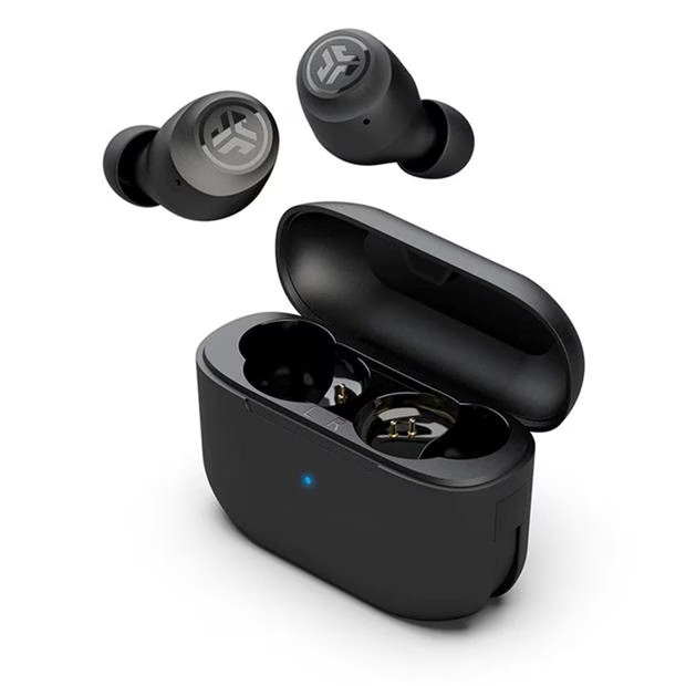 JLab Go Pop+ True Wireless Earbuds- Black