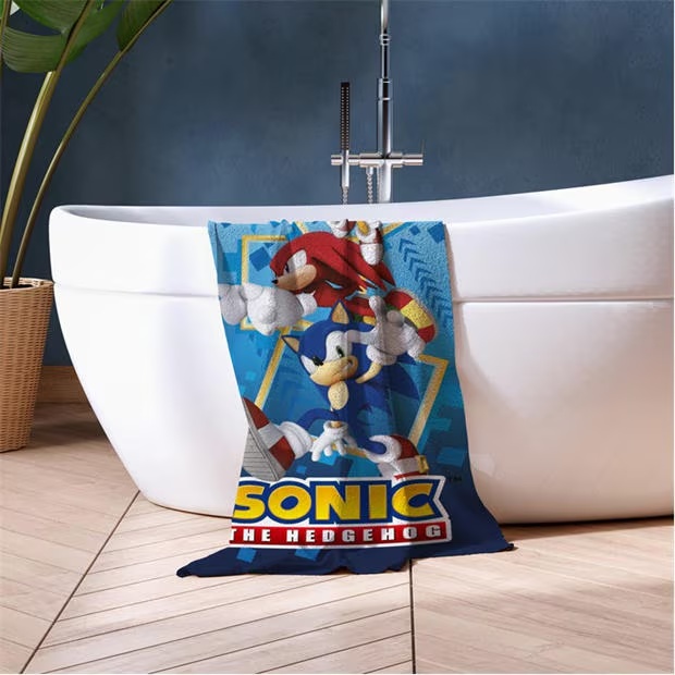 Sonic the Hedgehog Sonic Bounce Cotton Towel