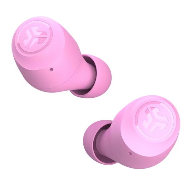 JLab Go Pop+ True Wireless Earbuds- Pink