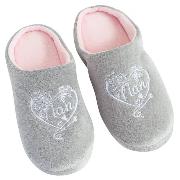 Said With Sentiment Nan Slippers