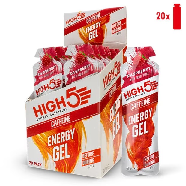 HIGH5 Energy Gel + Caffeine (20 Pack)