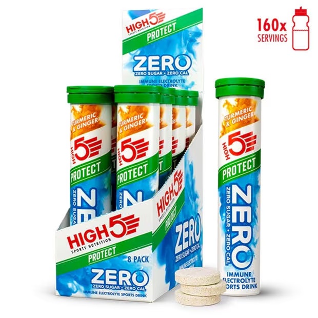 HIGH5 Zero PROTECT Electrolyte Drink (8 Tubes of 20)