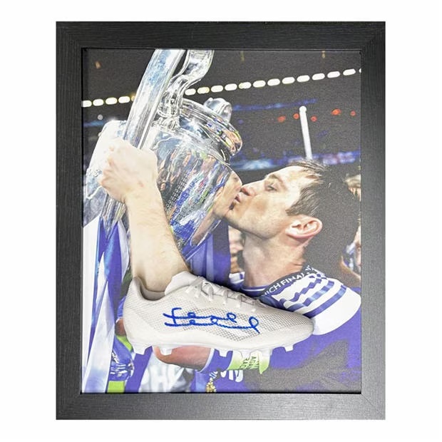 AllStarSignings Ltd Frank Lampard signed and framed football boot
