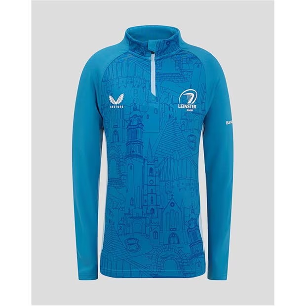 Castore Leinster Matchday Quarter Zip 2025 Junior