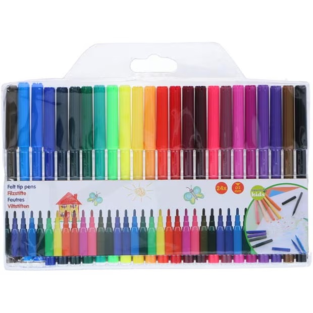 Edco Felt Tip Pens Jn00
