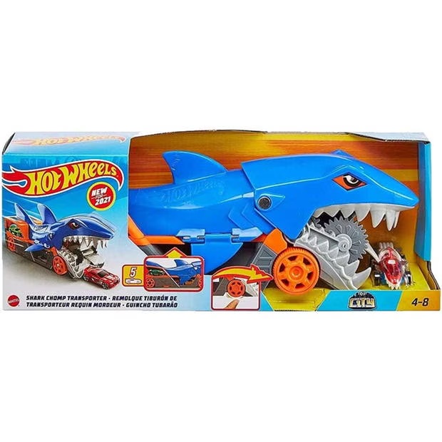 Hot Wheels Hot Wheels Shark Chomp Transporter