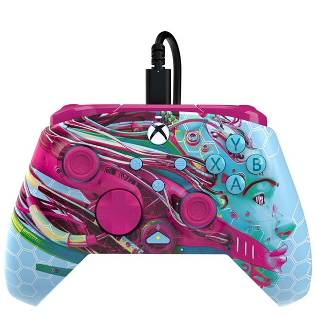 PDP REMATCH GLOW Advanced Xbox Wired Controller: Android Dreams