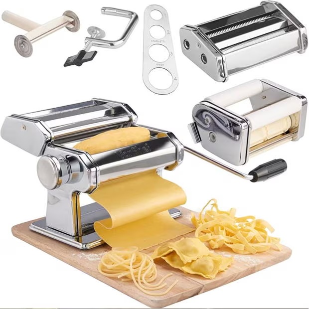 VonShef VonShef - Stainless Steel Manual Pasta Maker Set