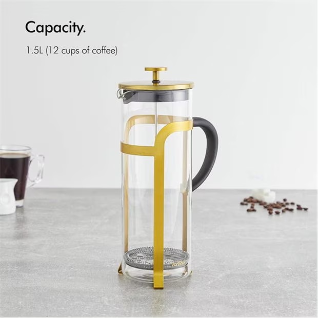 VonShef VonShef 12 Cup Cafetiere 1.5L French Press