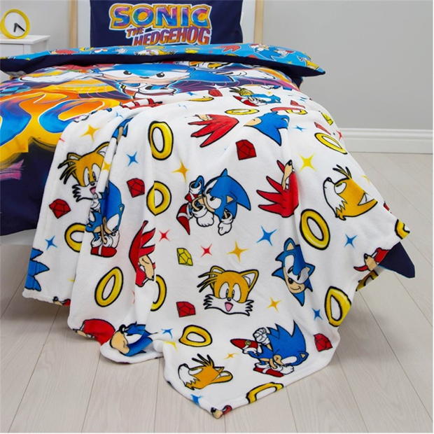 Sonic Sonic Liquid Fleece Blanket