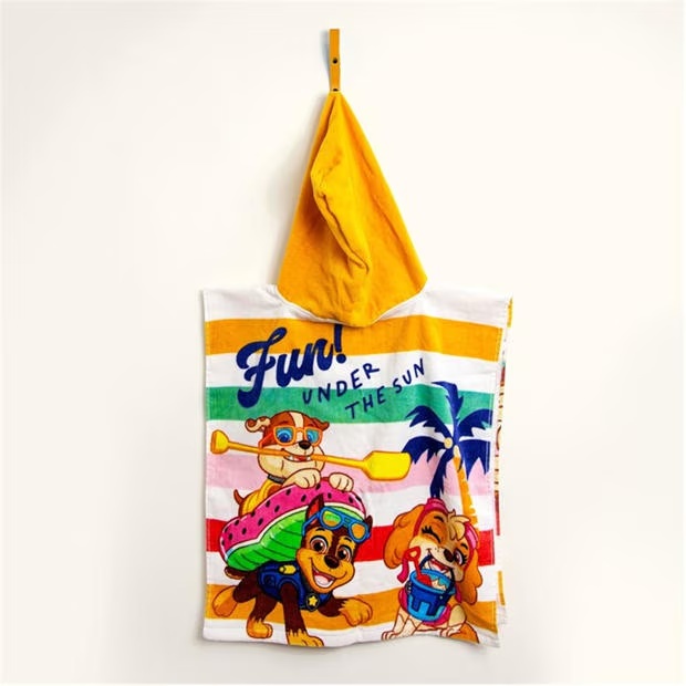 Paw Patrol Paw Patrol Sunny Poncho Towel