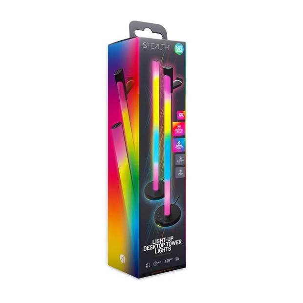 Stealth STEALTH LED Light-Up Desktop Tower Lights