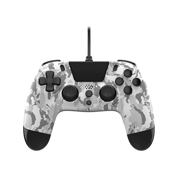 Gioteck VX-4+ Wired PS4 Controller - White Camo