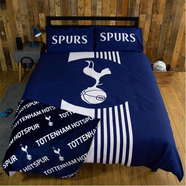 Tottenham FC Tottenham Hotspur Line Double Panel Duvet