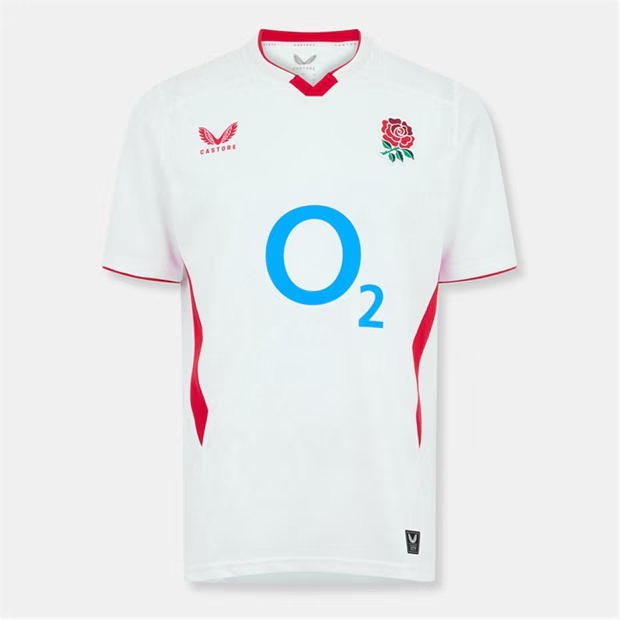Castore England Rugby Home Shirt 2025 Mens
