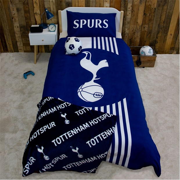 Tottenham FC Tottenham Hotspur Line Single Panel Duvet