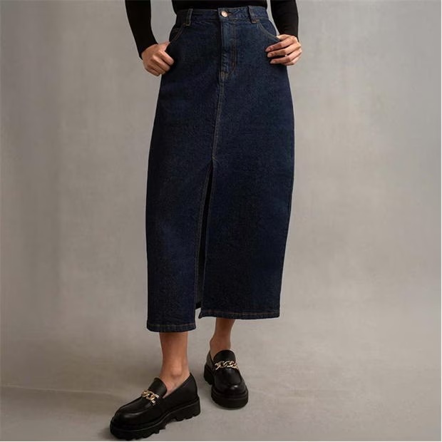 Nobodys Child Denim Column Skirt