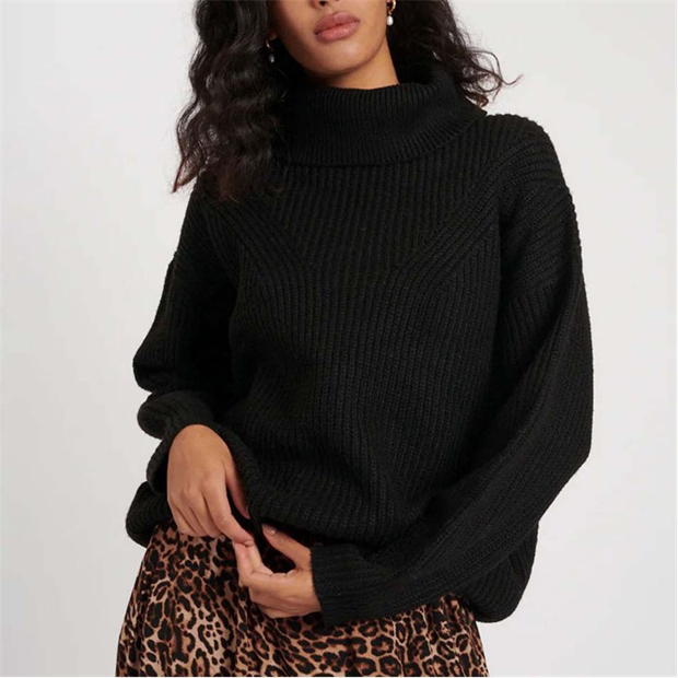 Nobodys Child Longline Funnel Neck Sweater