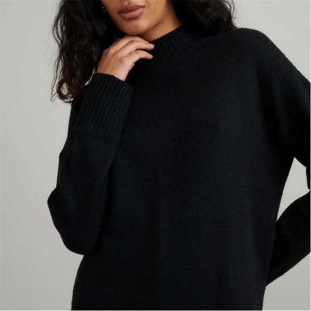 Nobodys Child Longline Funnel Neck Sweater