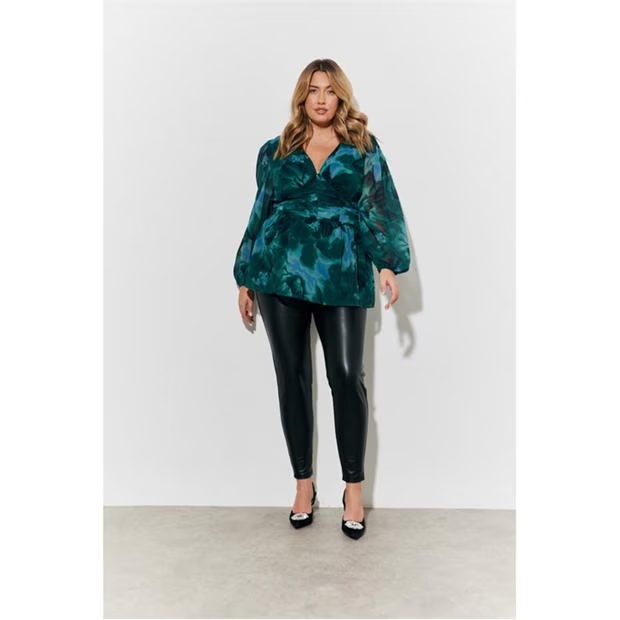 In The Style Multicoloured Printed Blouse