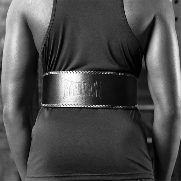Everlast Leather Weight Lifting Belt