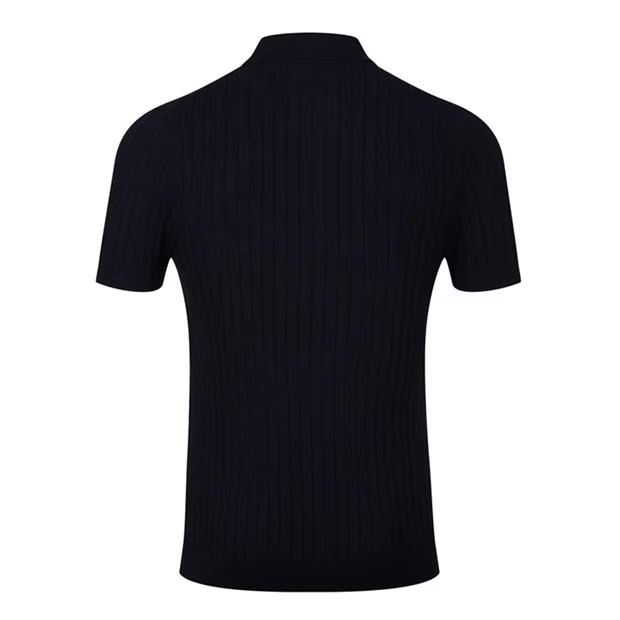 Luke 1977 Rib Eye Knitted Polo Shirt