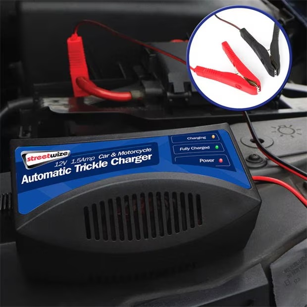 Streetwize 12V 1.5A Automatic Trickle Charger